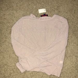 pink long sleeve top from aeropostale